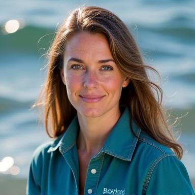 Portrait of Sarah Jenkins, Head Design & Casting, a woman with a creative and focused look